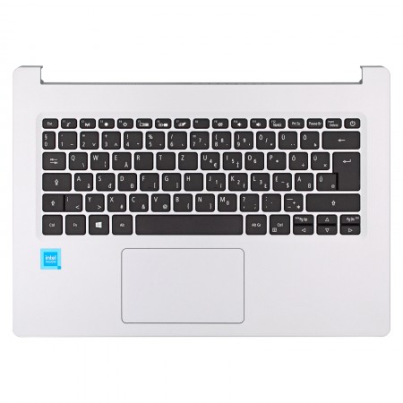 6B.HVWN7.007 használt, magyar fekete laptop billentyűzet + szürke színű felső fedél