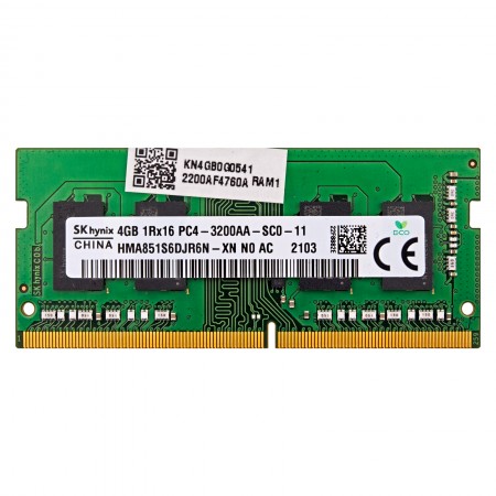 Hynix 4GB DDR4 3200MHz használt laptop memória