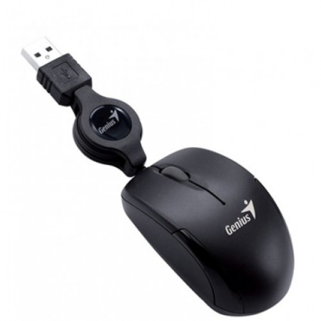 Micro Traveler Mini Notebook fekete egér