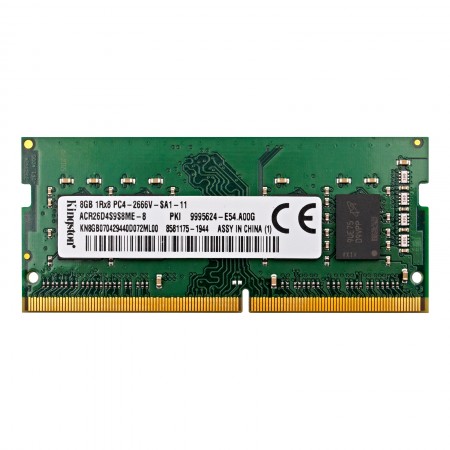 Kingston 8GB DDR4 2666MHz használt laptop memória