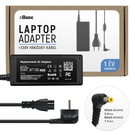 Acer 19V 6.32A (120W) töltő