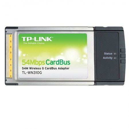 TP LINK TL-WN310G 54Mbps vezeték nélküli PCMCIA kártya