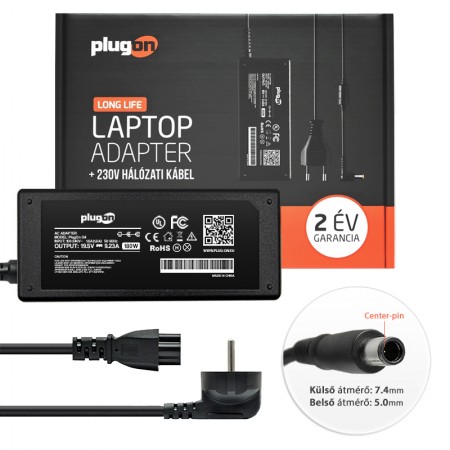 Dell 19.5V 9.23A (180W) töltő