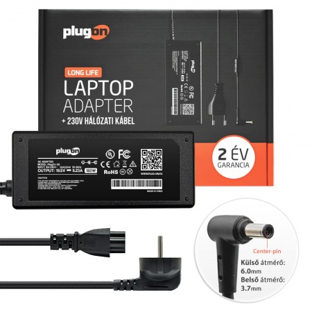 Asus 19.5V 9.23A (180W) center-pin töltő