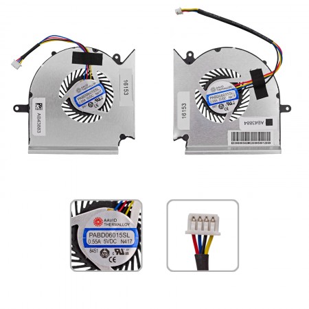 PABD06015SL gyári új hűtés, ventilátor (párban)