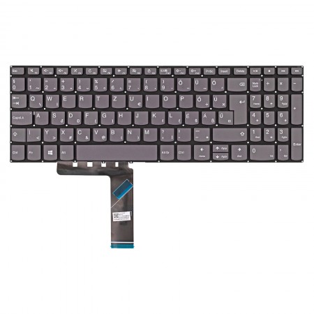 5CB0R28224 gyári új, magyar szürke laptop billentyűzet, keret nélkül