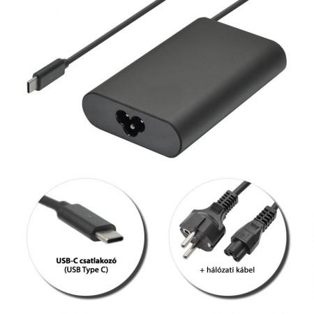 Asus 20V 5A / 15V 3A / 9V 3A / 5V 3A (100W) USB-C (Type-C) gyári új töltő
