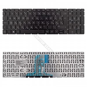 855027-211 gy&aacute;ri haszn&aacute;lt, magyar fekete laptop billentyűzet, keret n&eacute;lk&uuml;l