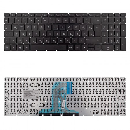 855027-211 gyári használt, magyar fekete laptop billentyűzet, keret nélkül