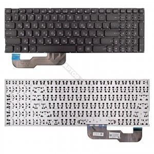 90NB0CG1-R32RU1 haszn&aacute;lt orosz, fekete laptop billentyűzet, keret n&eacute;lk&uuml;l