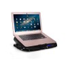S18 laptop hűtőpad LCD kijelzővel