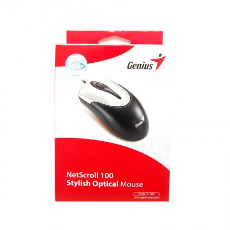 Genius NetScroll 100 Silver USB egér