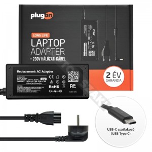 Lenovo 20V 4.75A // 15V 3A // 9V 3A // 5V 3A (95W) USB-C (Type-C) t&ouml;ltő