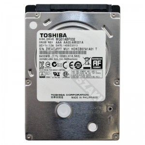 Toshiba MQ01ABF032 320GB SATA 2,5" használt slim laptop winchester