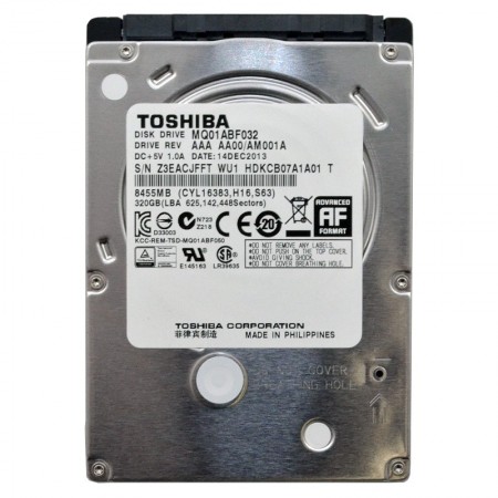 Toshiba MQ01ABF032 320GB SATA 2,5