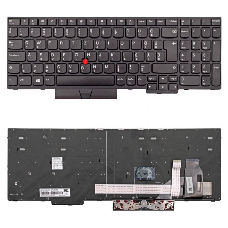 01YP575 gyári új, fekete magyar laptop billentyűzet