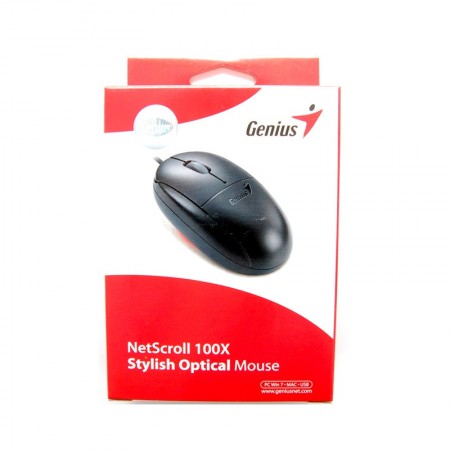 Genius NetScroll 100x Black USB egér