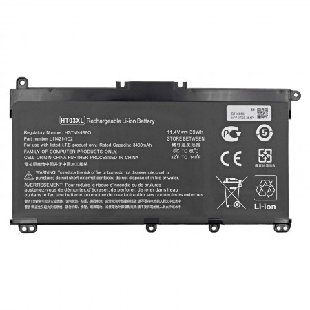 HT03XL, L11119-855 11.4V 3200mAh 39Wh akkumulátor