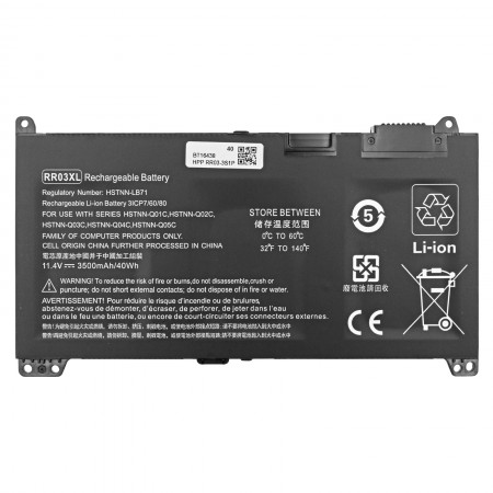 RR03XL, 851610-855 11.4V 2980mAh 34Wh akkumulátor