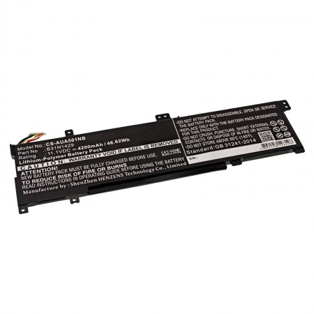 B31N1429 11.4V 3400mAh 39Wh új akkumulátor