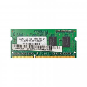 Unifosa 1GB DDR3 1333MHz használt notebook memória