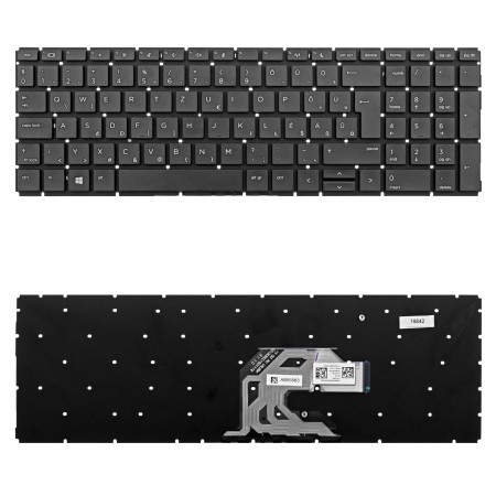 L45091-211 gyári új, fekete magyar laptop billentyűzet, keret nélkül