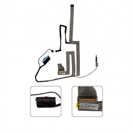 0XMV92 használt eDP LCD szalagkábel (30 pin, touchscreen modellekhez)