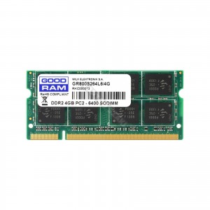 GoodRam 2GB DDR2 800MHz használt notebook memória