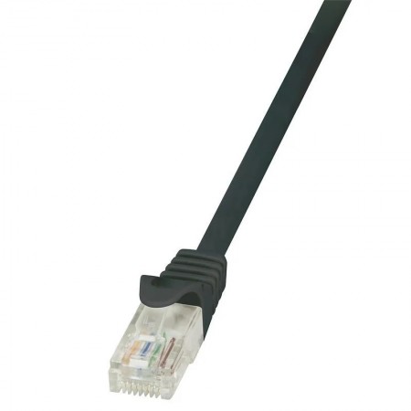 LogiLink CAT5E / UTP patch kábel 1.5m fekete (CP1043U)