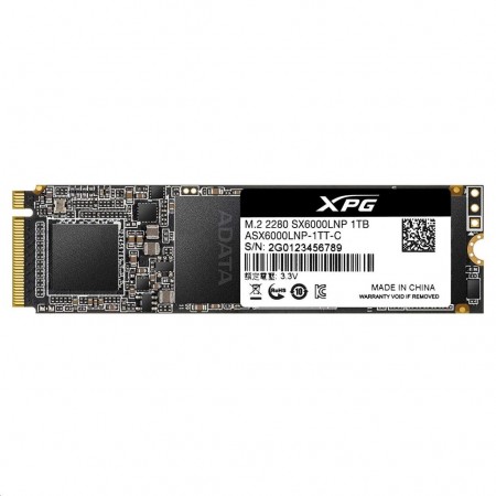 ADATA SX6000 Lite 1TB M.2 2280 M.2 (NVMe) SSD (ASX6000LNP-1TT-C)