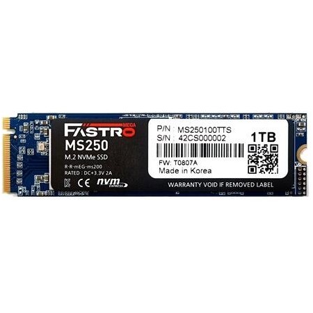 Fastro MS250 1TB M.2 2280 M.2 (NVMe) SSD (MS250-1TB)