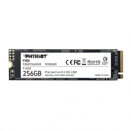 Patriot P300 256GB M.2 2280 M.2 (NVMe) SSD (P300P256GM28)