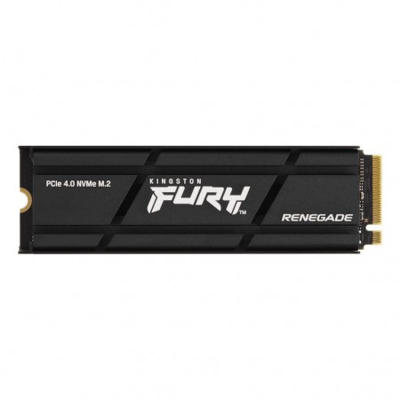 Kingston Fury Renegade 2TB M.2 2280 M.2 (NVMe) SSD meghajtó hűtőbordával (SFYRDK/2000G)