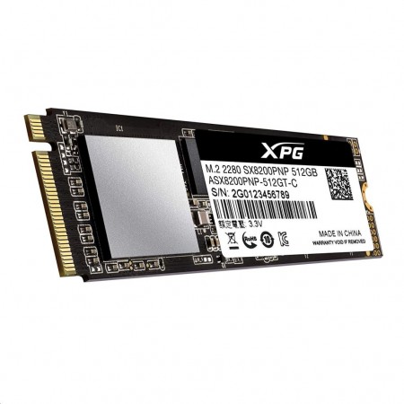 ADATA SX8200 Pro XPG 512GB M.2 2280 M.2 (NVMe) SSD (ASX8200PNP-512GT-C)