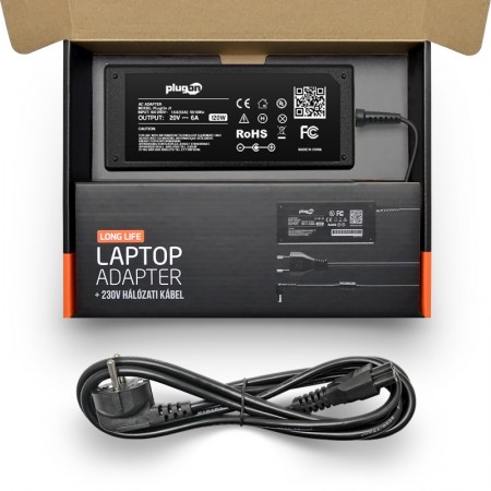 Asus 20V 6A (120W) center-pin töltő