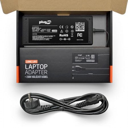 Asus 19.5V 11.8A (230W) 6.0x3.7mm center-pin töltő