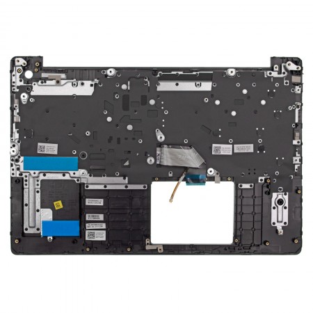 09J9KG gyári új, angol fekete laptop billentyűzet + fekete színű felső fedél