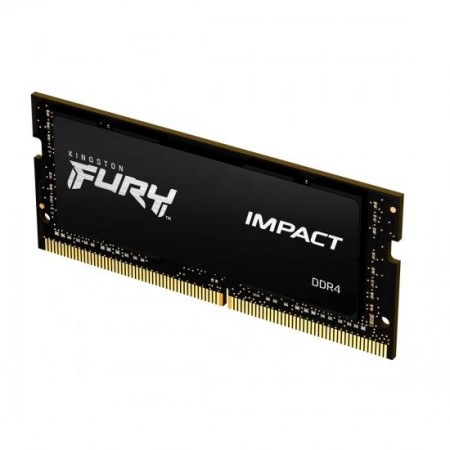 Kingston Fury Impact CL20 64GB (2x32GB) DDR4 3200MHz laptop memória (KF432S20IBK2/64 )