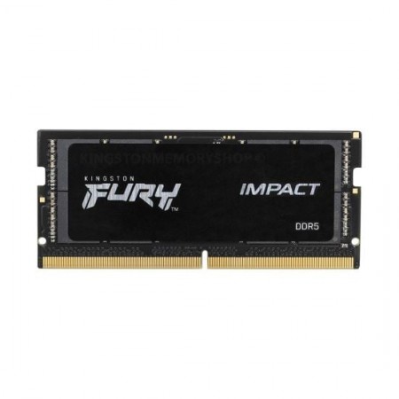 Kingston Fury Impact CL40 16GB DDR5 4800MHz laptop memória (KF548S38IB-16)