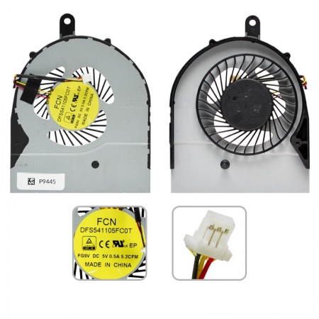 0923PY használt laptop hűtés, ventilátor (5V)