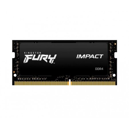 Kingston Fury Impact CL20 8GB DDR4 3200MHz laptop memória (KF432S20IB/8)