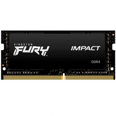 Kingston Fury Impact CL16 32GB (2x16GB) DDR4 2666MHz laptop memória (KF426S16IBK2/32)