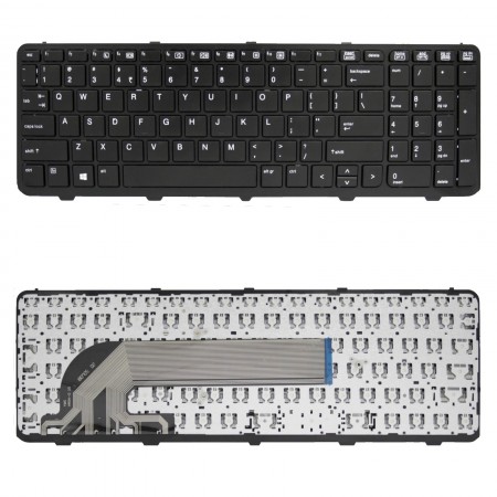 721953-B31 használt angol (US), fekete laptop billentyűzet