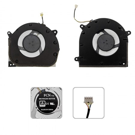 5F10S13888 gyári új hűtés, ventilátor (párban)