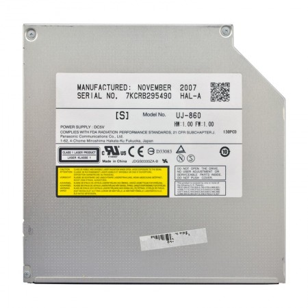 Panasonic UJ-860 használt IDE notebook DVD író