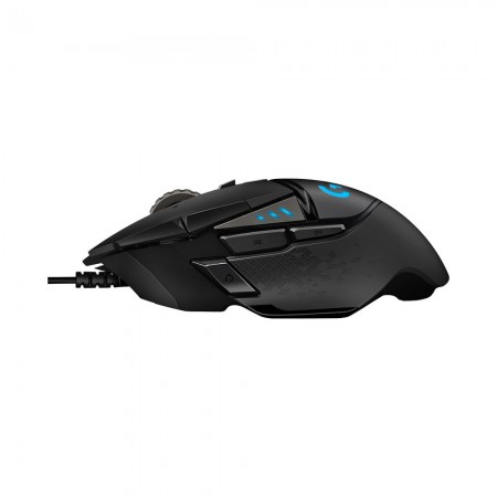 Logitech G502 HERO optikai egér fekete USB (910-005470) – 3. kép