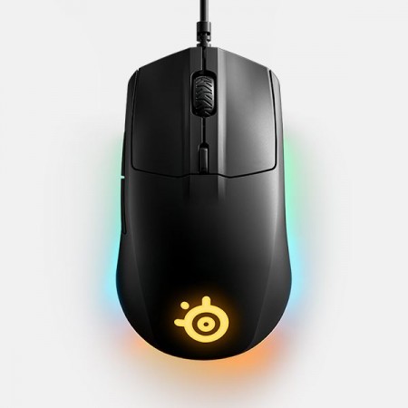 SteelSeries Rival 3 gaming optikai egér fekete (62513)