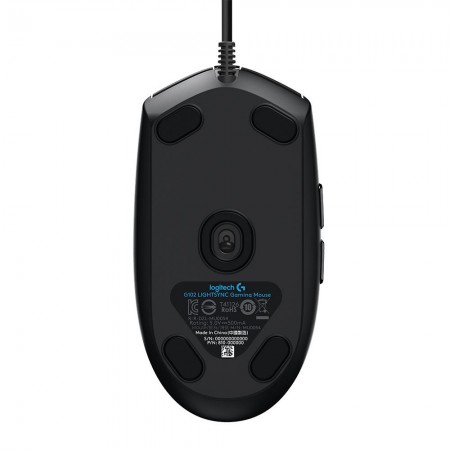 Logitech G102 LIGHTSYNC gaming egér fekete (910-005823)