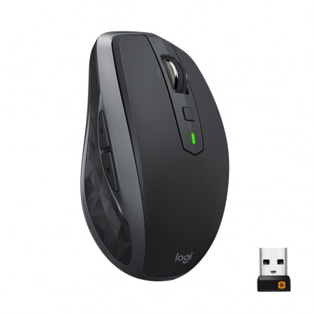 Logitech MX Anywhere 2S vezeték nélküli lézer egér Graphite (910-005153 / 910-006211)