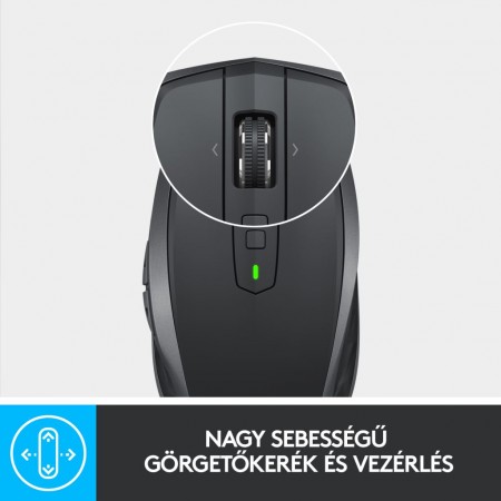 Logitech MX Anywhere 2S vezeték nélküli lézer egér Graphite (910-005153 / 910-006211)